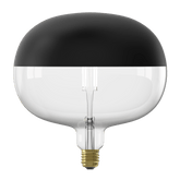 Calex Top mirror Bulb - E27 - Filament - Boden - Black
